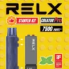 RELX 悅刻 Creator積木 7000口拋棄式電子煙套裝｜主機＋煙彈入門組 6ml儲油倉 3%尼古丁鹽 綿密霧化口感 台灣現貨